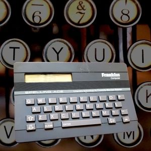 Franklin Computer Spelling Ace Gray Merriam Webster Model SA-98